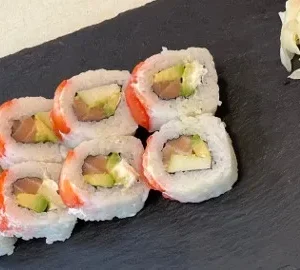 Strawberry-Salmon Maki